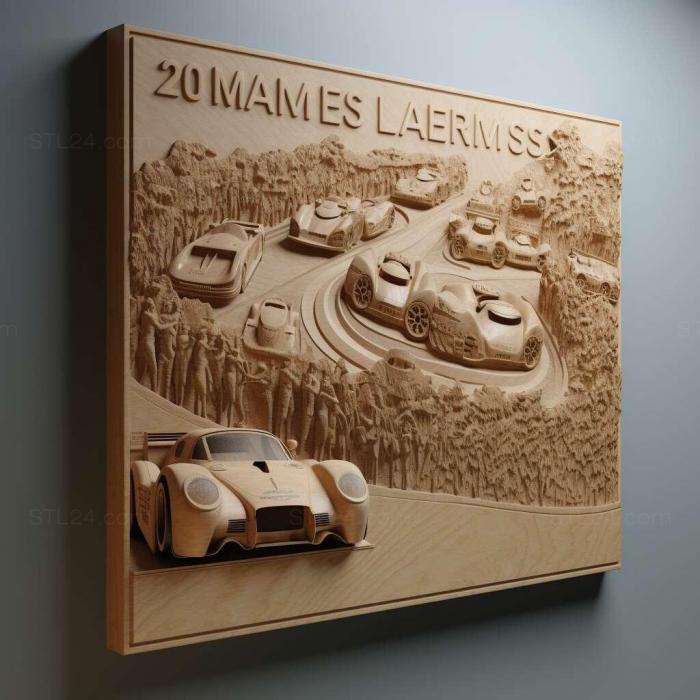 Games (Le Mans 24 Hours 1, GAMES_1349) 3D models for cnc